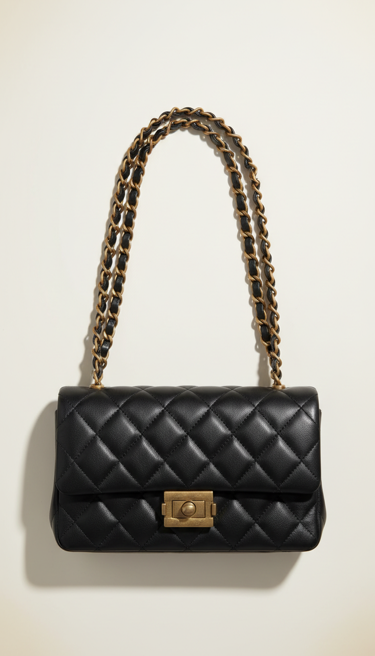 Chanel Quilted Lambskin Handbag