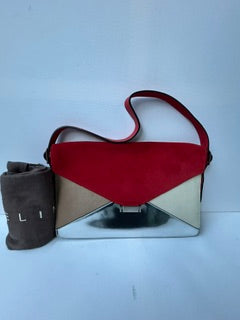 CELINE COLOURBLOCK SHOULDER BAG