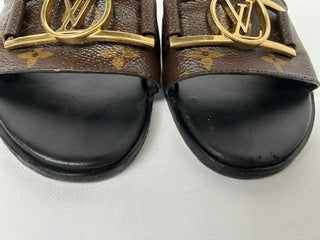 LOUIS VUITTON LOCK IT FLAT SLIDES