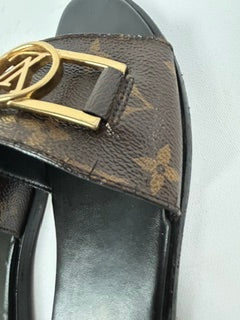 LOUIS VUITTON LOCK IT FLAT SLIDES