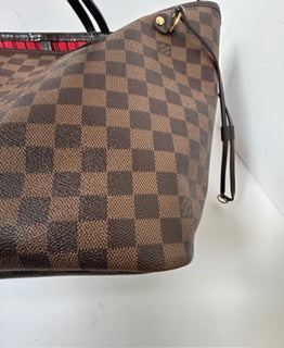 LOUIS VUITTON NEVERFULL MM W/POUCH DE