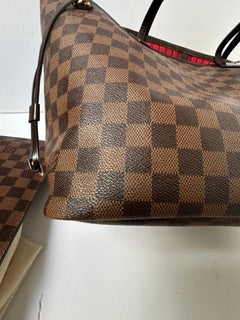 LOUIS VUITTON NEVERFULL MM W/POUCH DE