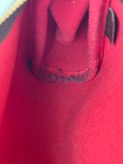 LOUIS VUITTON EVA CLUTCH SHOULDER BAG DE