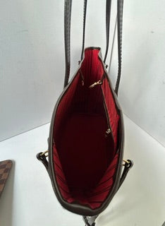 LOUIS VUITTON NEVERFULL MM W/POUCH DE