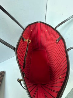LOUIS VUITTON NEVERFULL MM W/POUCH DE