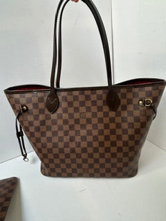 LOUIS VUITTON NEVERFULL MM W/POUCH DE