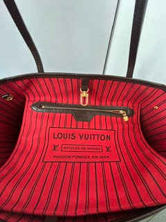 LOUIS VUITTON NEVERFULL MM W/POUCH DE