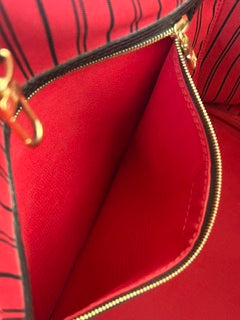 LOUIS VUITTON NEVERFULL MM W/POUCH DE