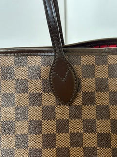 LOUIS VUITTON NEVERFULL MM W/POUCH DE