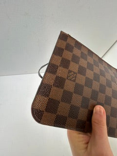 LOUIS VUITTON NEVERFULL MM W/POUCH DE