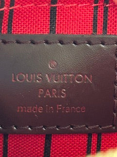 LOUIS VUITTON NEVERFULL MM W/POUCH DE