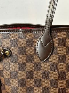LOUIS VUITTON NEVERFULL MM W/POUCH DE