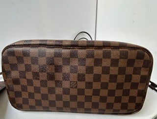 LOUIS VUITTON NEVERFULL MM W/POUCH DE