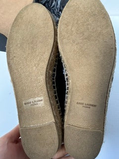 SAINT LAURENT ESPADRILLE SHOES