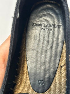 SAINT LAURENT ESPADRILLE SHOES
