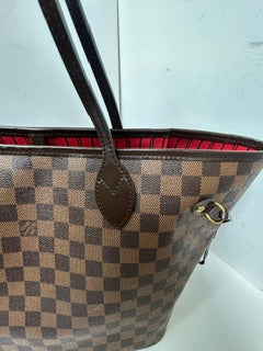 LOUIS VUITTON NEVERFULL MM W/POUCH DE