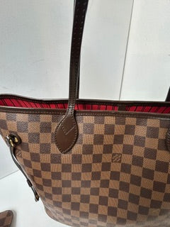 LOUIS VUITTON NEVERFULL MM W/POUCH DE